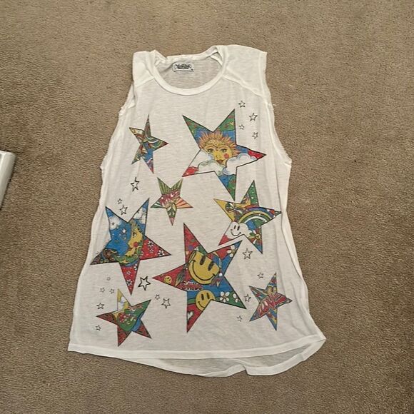 Lauren Moshi Star Tank XS New - Picture 1 of 4